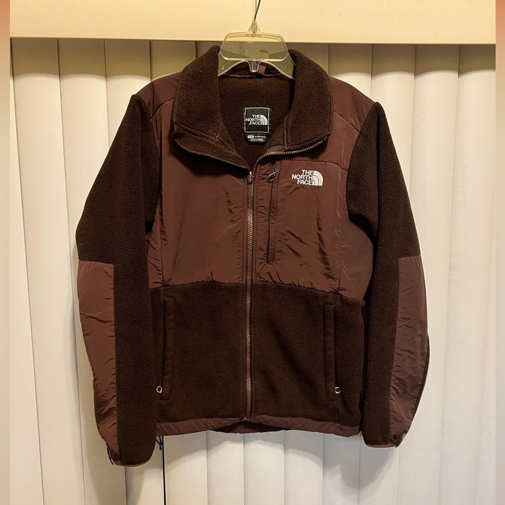 The north face Denali fleece chocolate brown jacket Size M in perfect condition. - Picture 1 of 7